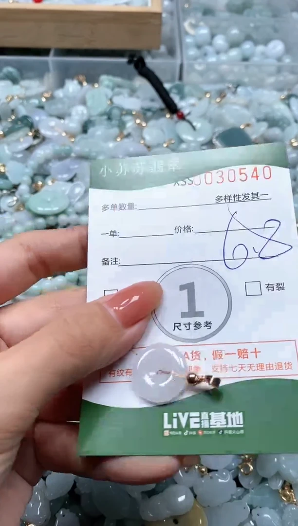 【闪购商品】翡翠颈饰未镶嵌闪购商品0030540