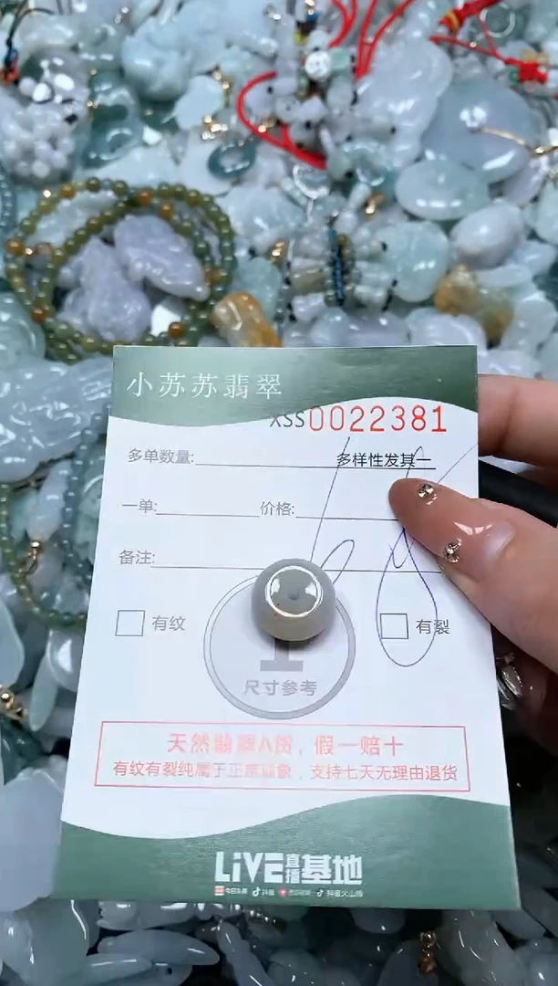 【闪购商品】翡翠颈饰未镶嵌闪购商品0022381