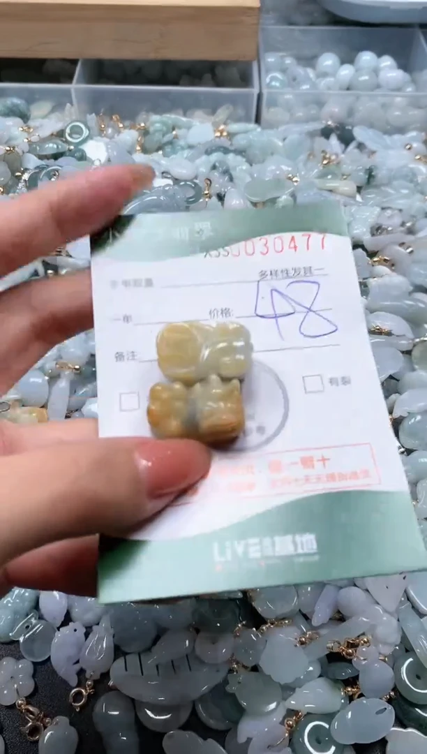 【闪购商品】翡翠颈饰未镶嵌闪购商品0030477