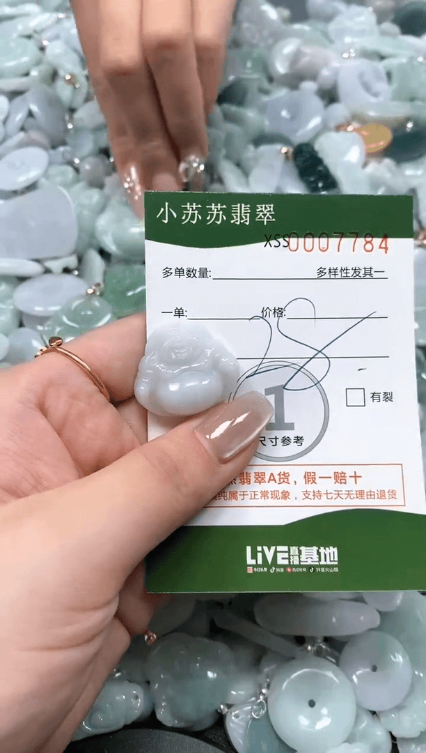 【闪购商品】翡翠颈饰未镶嵌闪购商品007784