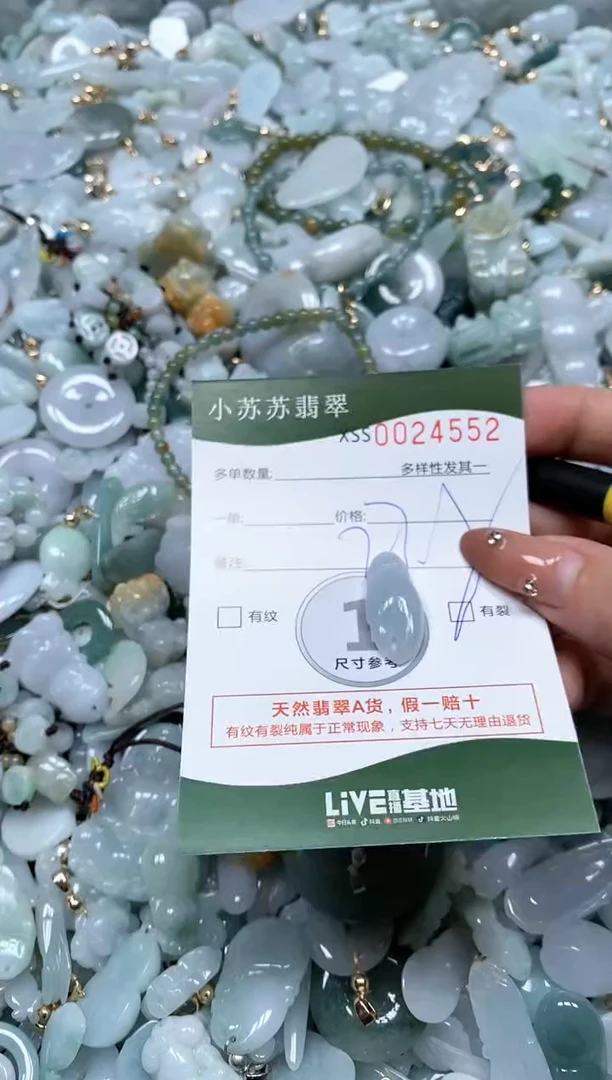 【闪购商品】翡翠颈饰未镶嵌闪购商品0024552