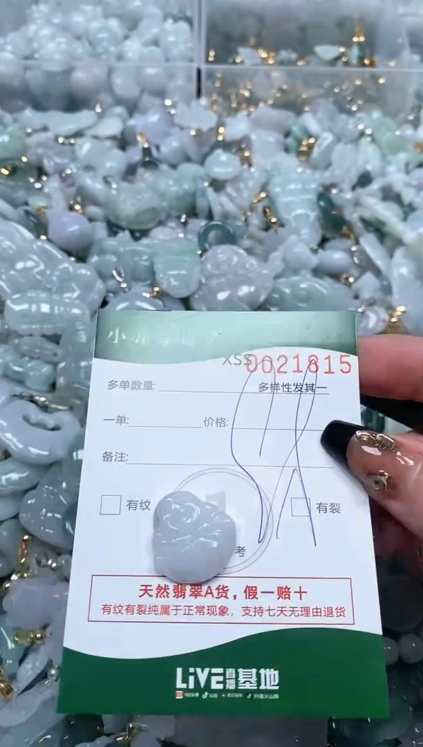 【闪购商品】翡翠颈饰未镶嵌闪购商品0021815