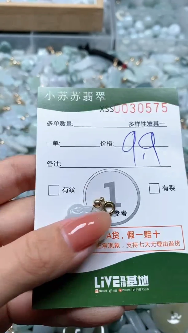 【闪购商品】翡翠颈饰未镶嵌闪购商品0030575