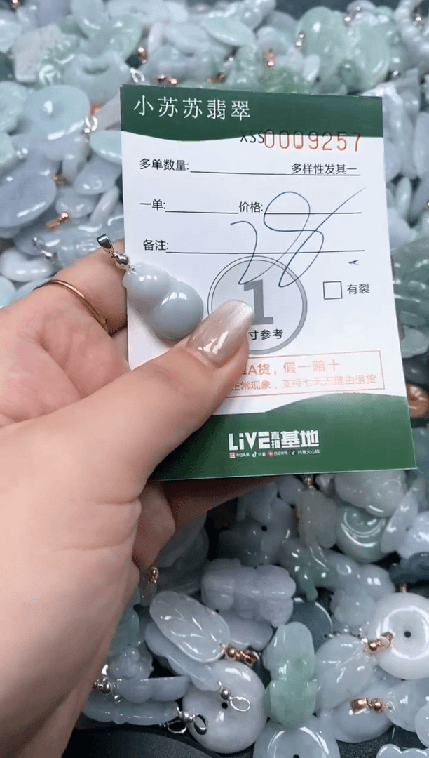【闪购商品】翡翠颈饰未镶嵌闪购商品009257