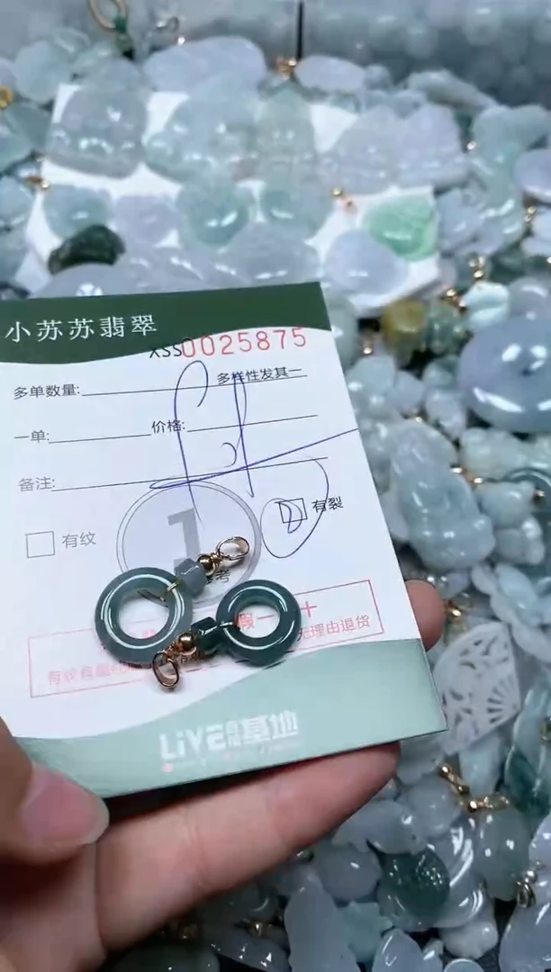 【闪购商品】翡翠颈饰未镶嵌闪购商品0025875