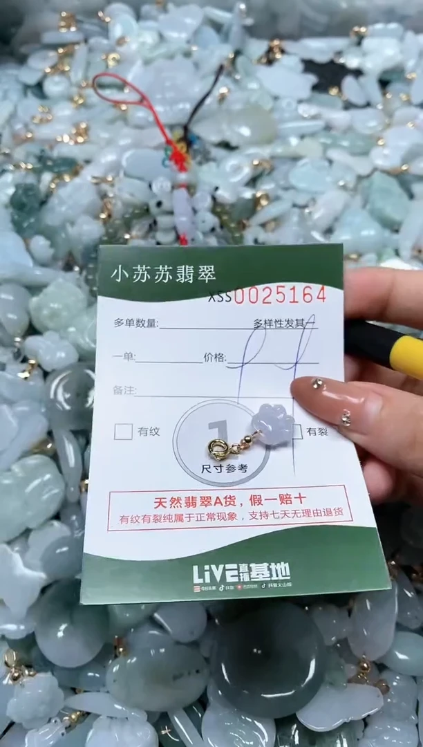【闪购商品】翡翠颈饰未镶嵌闪购商品0025164