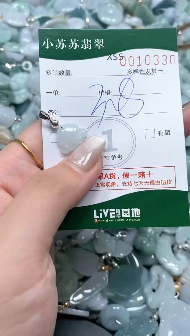 【闪购商品】翡翠颈饰未镶嵌闪购商品0010330