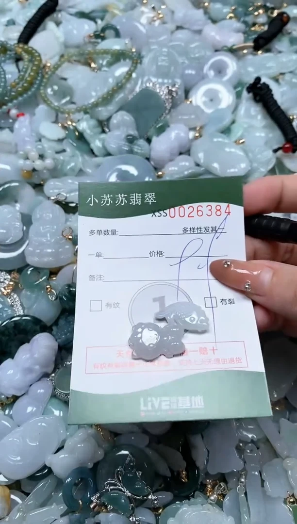 【闪购商品】翡翠颈饰未镶嵌闪购商品0026384