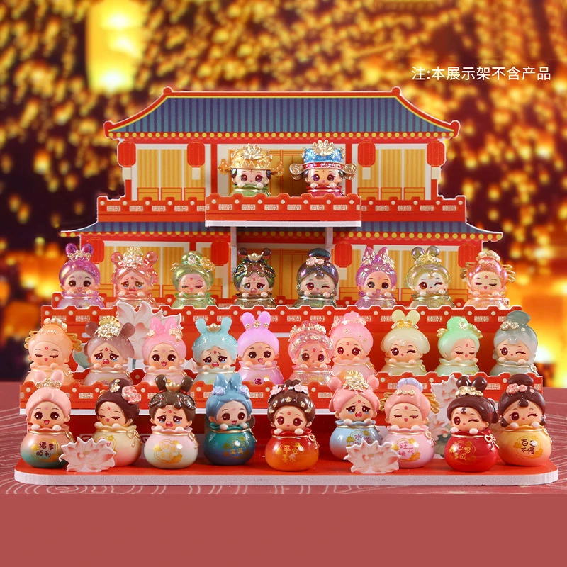 【拆盒】古风御守福袋惊喜小萌粒盲袋创意国潮潮玩树脂手办小礼物