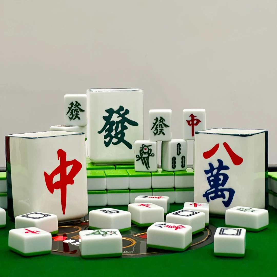 发财麻将杯子搞怪稀奇古怪陶瓷马克杯伴手礼情侣早餐水杯家用创意