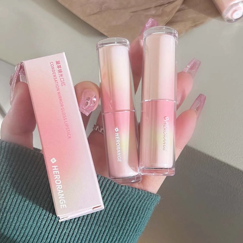 【买一送一】太温柔了叭！伪素颜朵子新品水光口红滋润保湿西瓜色