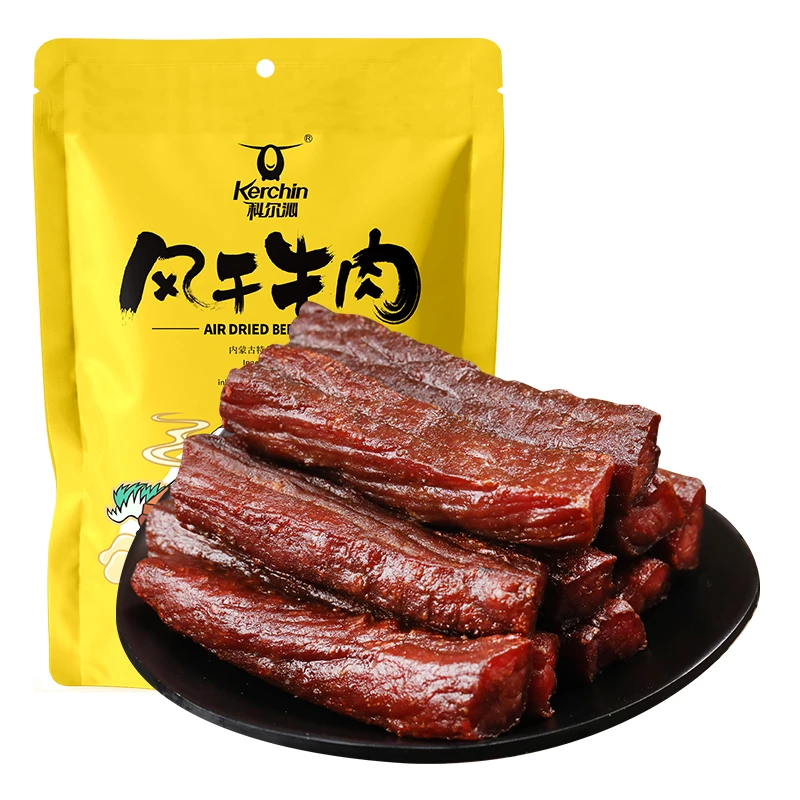 科尔沁-风干牛肉干100g 风干牛肉内蒙特产 正宗原味软口