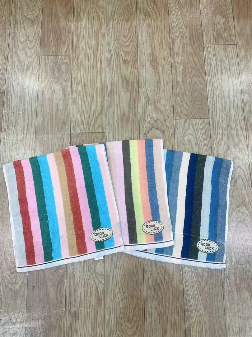 全棉加厚毛巾成人高档吸水柔软毛巾学生通用混花色（6条）