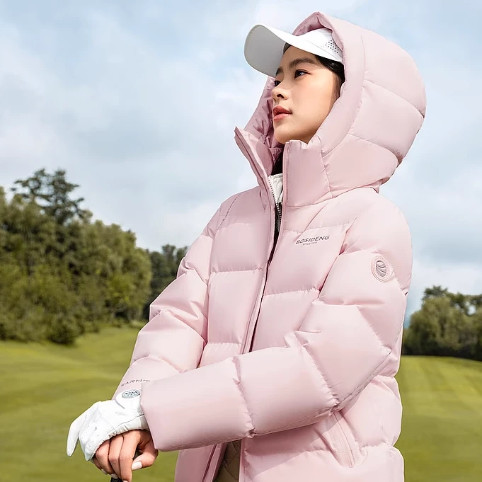波司登冬季新款女短款品质时尚户外连帽运动潮流羽绒服保暖外套