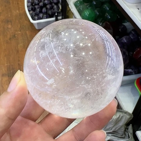 水晶摆件未镶嵌6.6厘米