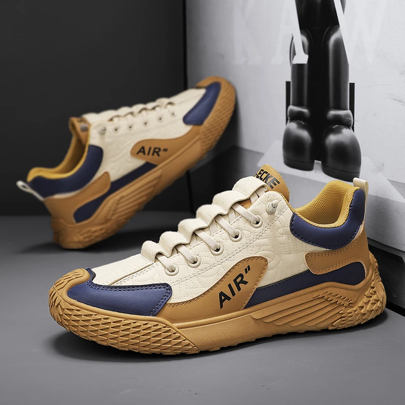 男鞋2024秋季新款一脚蹬运动休闲鞋男士时尚百搭板鞋防滑潮鞋子