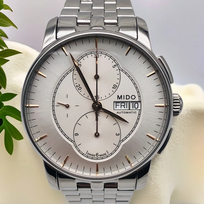 99新 Mido/美度 奢宝/贝伦赛丽/多功能计时/表径42/男表