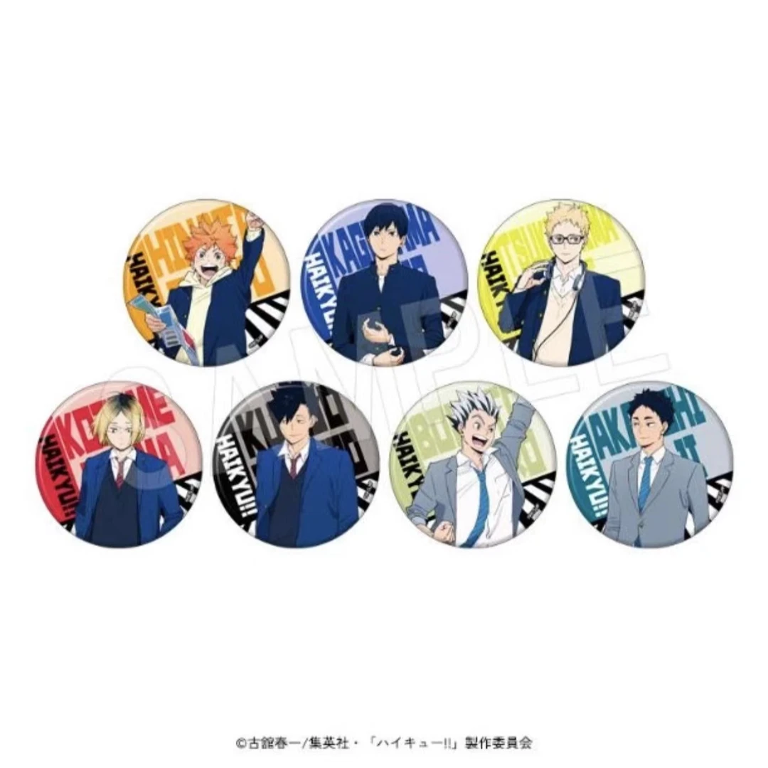 【日谷】排球少年  排球少年 东急联动 涩谷观光大头  半身 吧唧