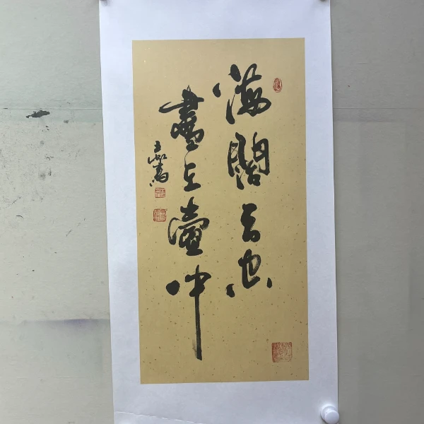 444- -海阔天空--王虹托底作品