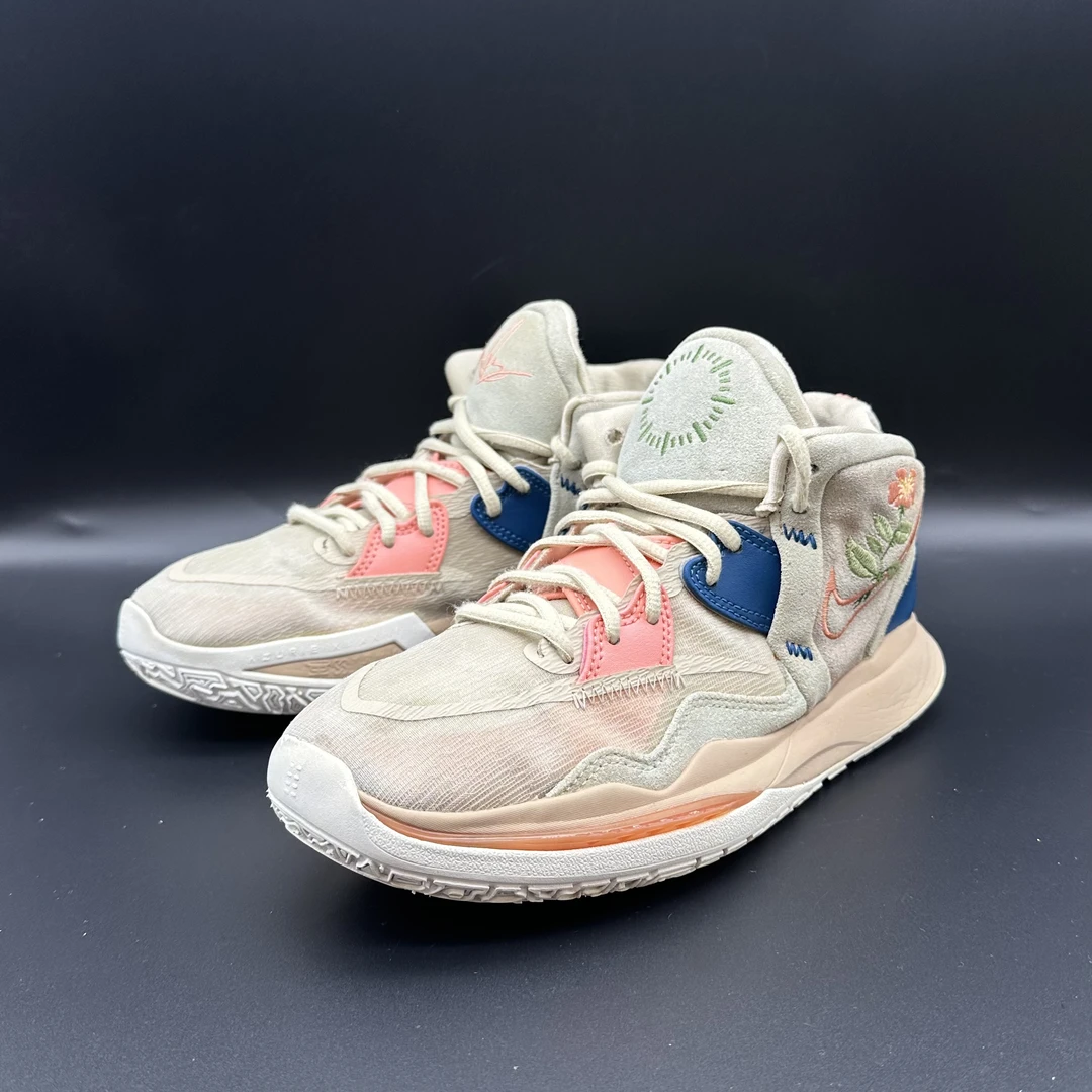 （40.5码）Nike 欧文8 篮球鞋/卡其色/95新配盒/DC9134-200公价739
