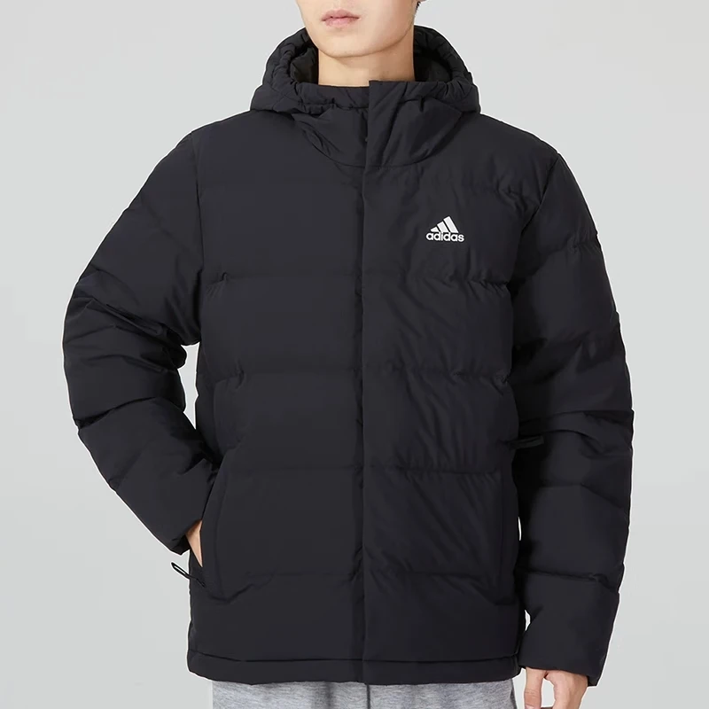 adidas/阿迪达斯羽绒服男装冬季新款运动服防风保暖连帽休闲外套