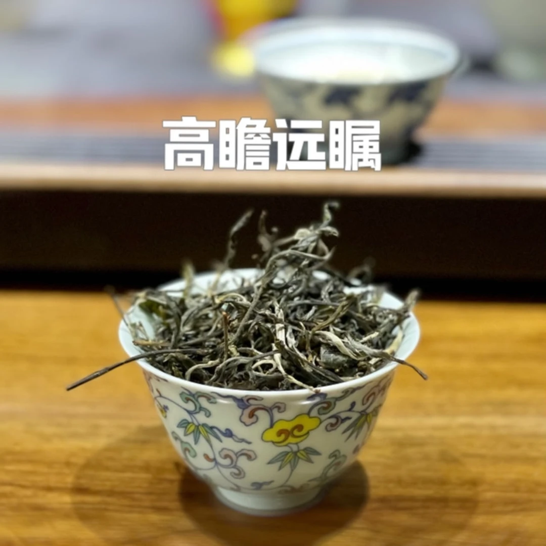 圆世号高瞻远瞩易武高端玩家精品(易武森林系古树)2024年头春生茶