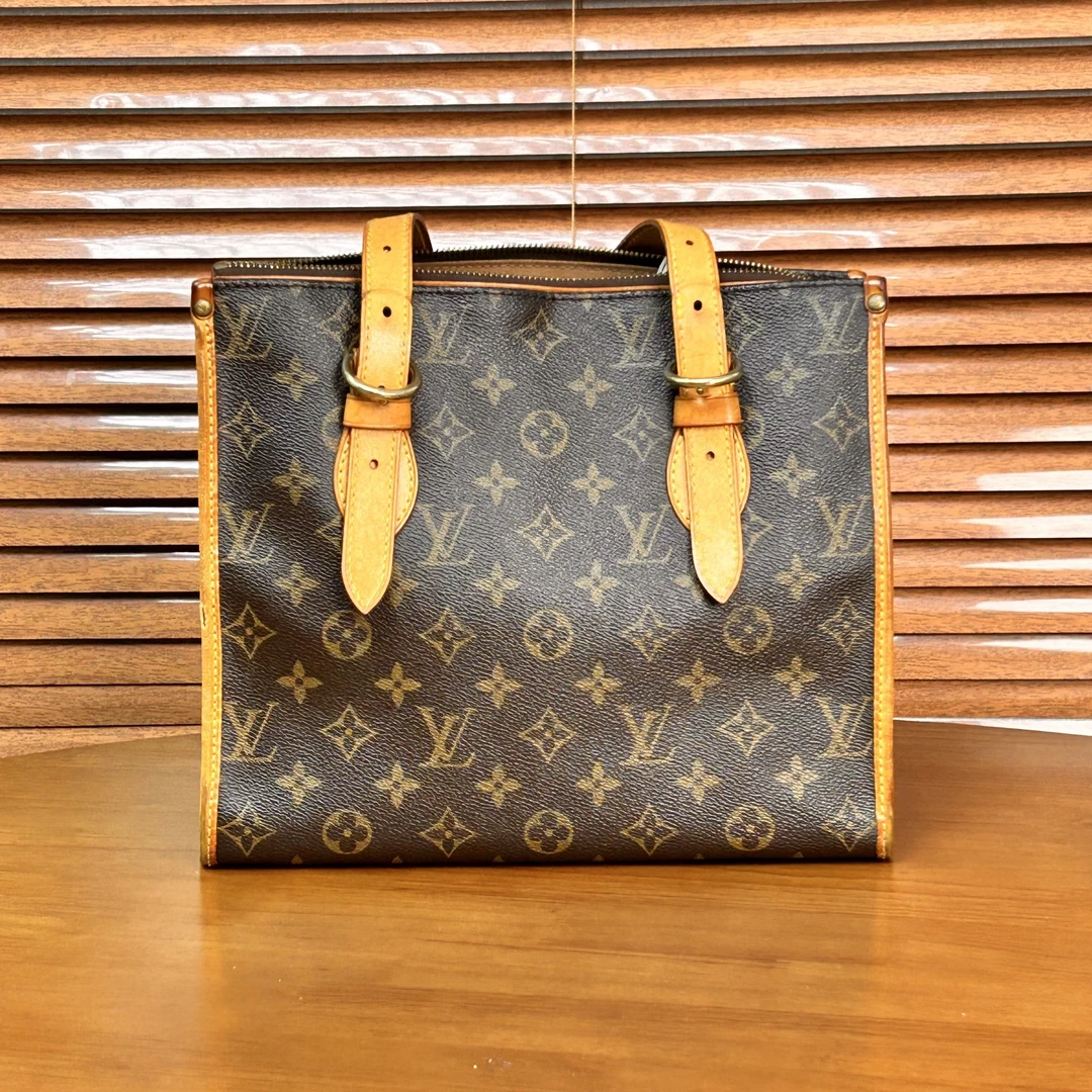 95新 LouisVuitton/路易威登 老花三角金球托特包/52700