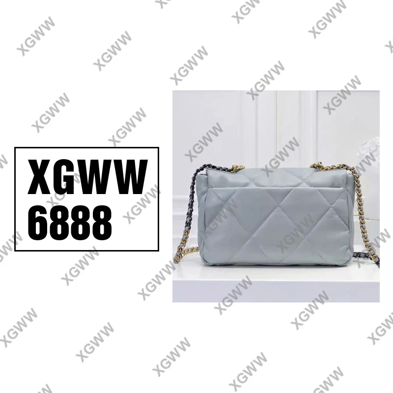 高端定制 2.5档 19bag雾霾蓝 单肩链条包-1160