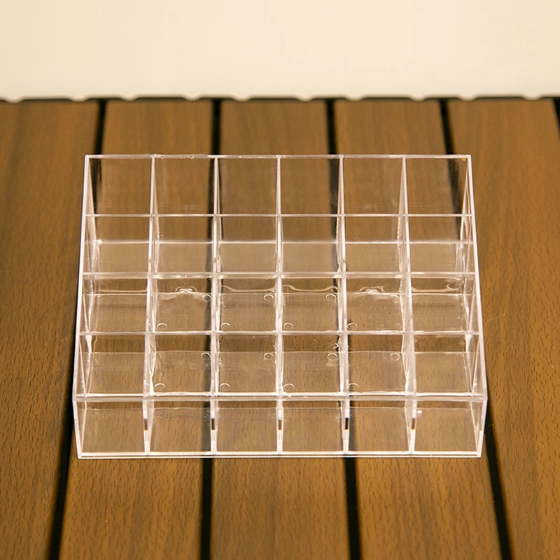 一家一DIY高透口红收纳盒多格盒子展示架拍一发二