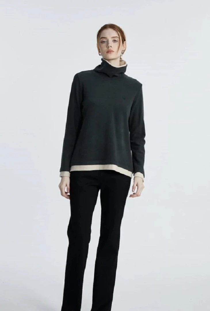 水淼2024冬自发热磨毛小衫9247