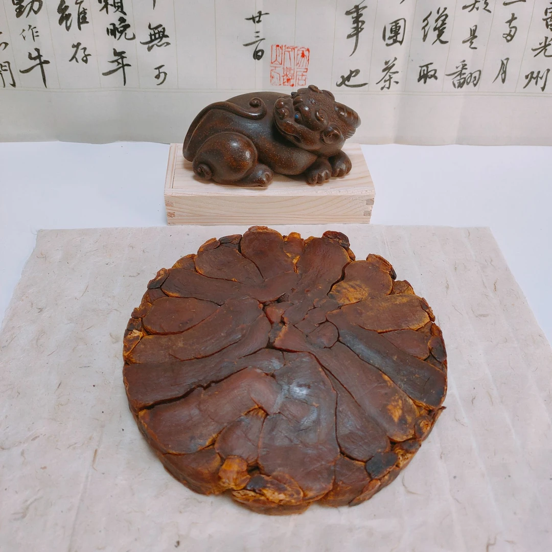 高丽人参饼600克陈年老货香味浓郁