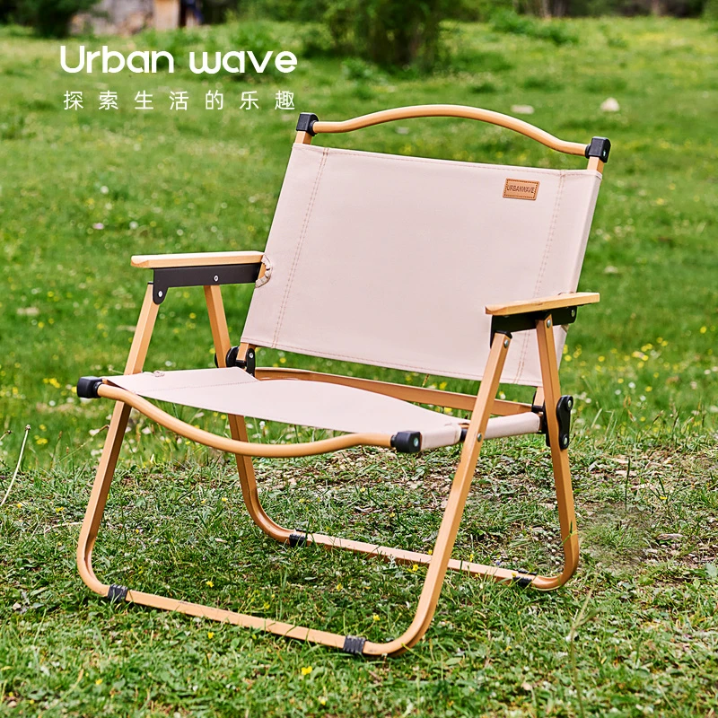 Urban wave户外折叠椅子便携式野餐克米特椅超轻钓鱼露营用品装备