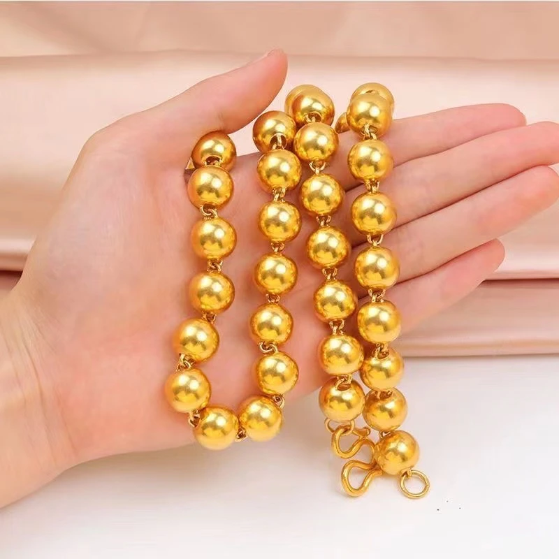 抖音好物项链 时尚霸气光珠项链卡6经典百搭时尚气质时尚