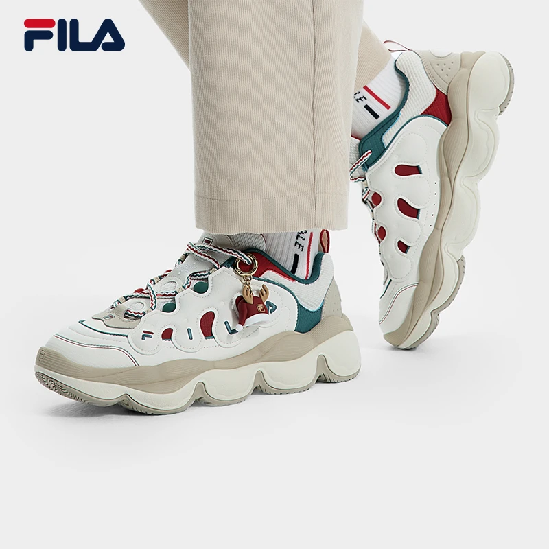 Fila/斐乐【碗豆鞋圣诞版】冬情侣款户外休闲复古运动鞋F12M511109F