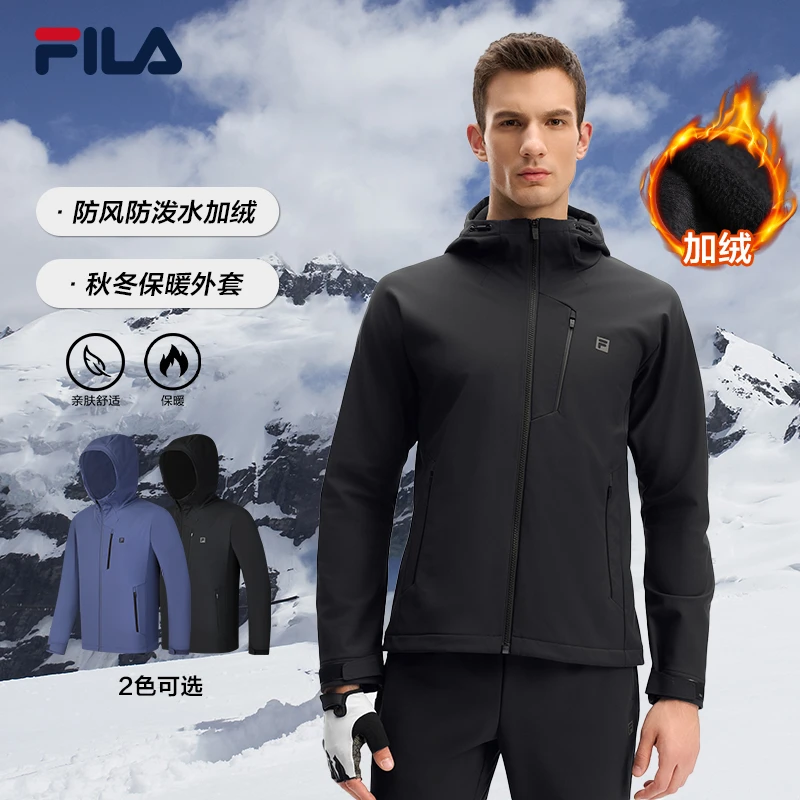 Fila/斐乐男子【防风防泼水加绒】秋冬保暖宽松外套 A11M441706F