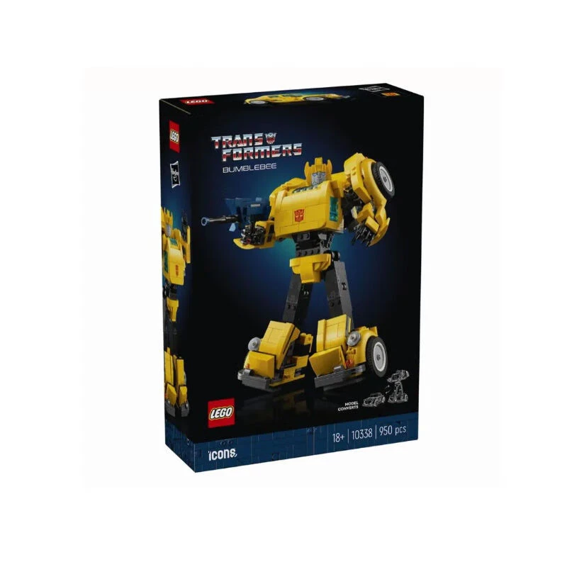 LEGO乐高10338变形金刚机器汽车人大黄蜂创意积木拼搭玩具礼物