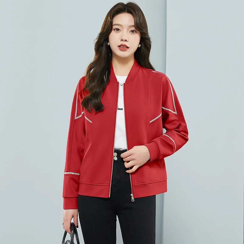早秋短款外套女2023新款洋气减龄显瘦显高气质休闲上衣外套时尚潮