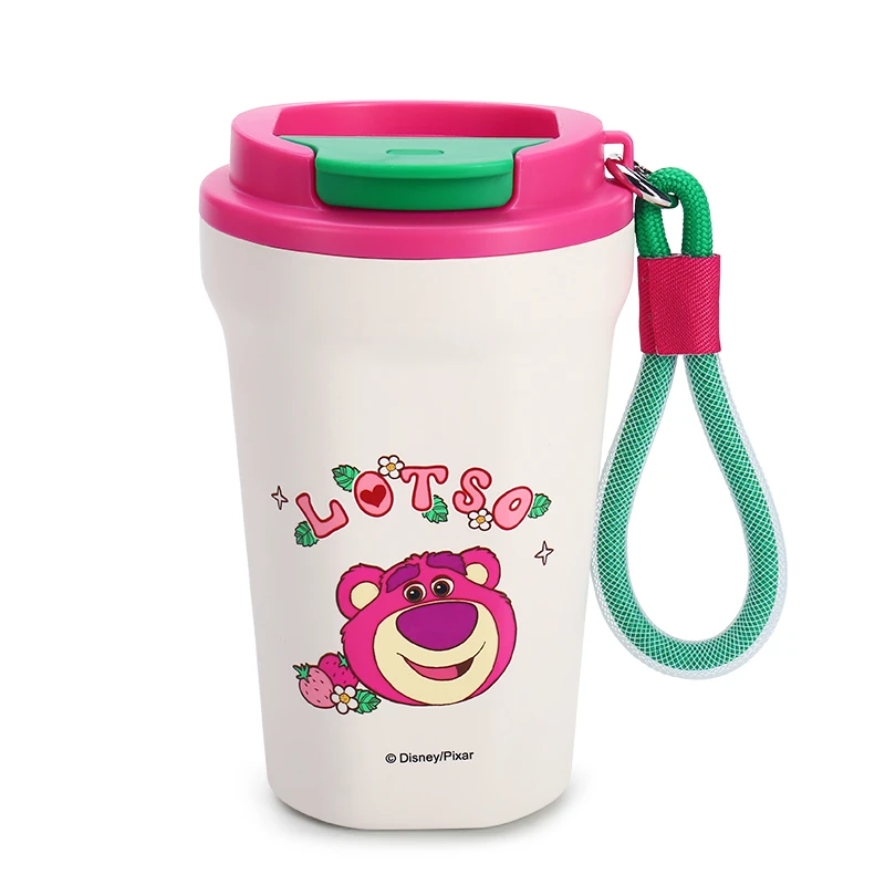 CJDH22041迪士尼 双饮咖啡杯 内胆316，外壳304，盖子pp材质 380ml