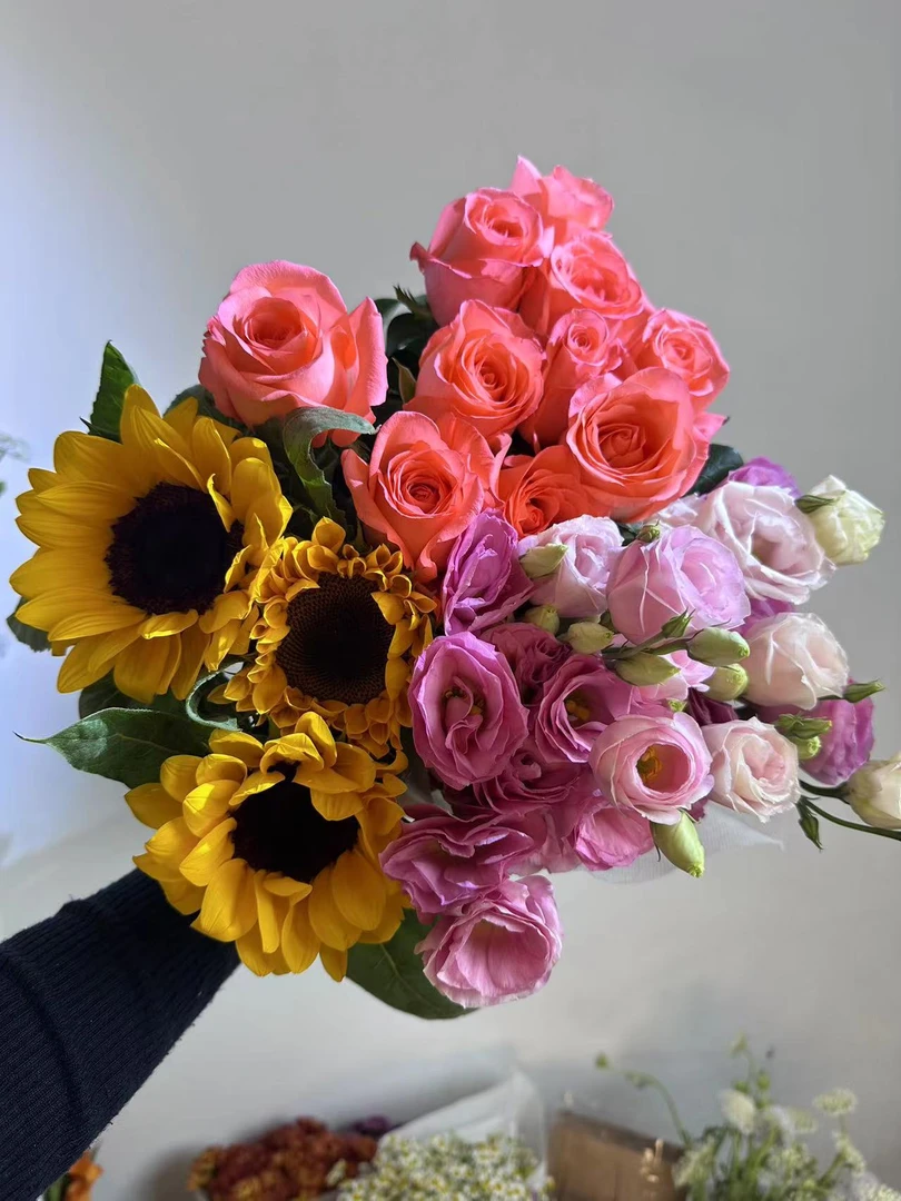 云南鲜花 随机一把直播间花儿