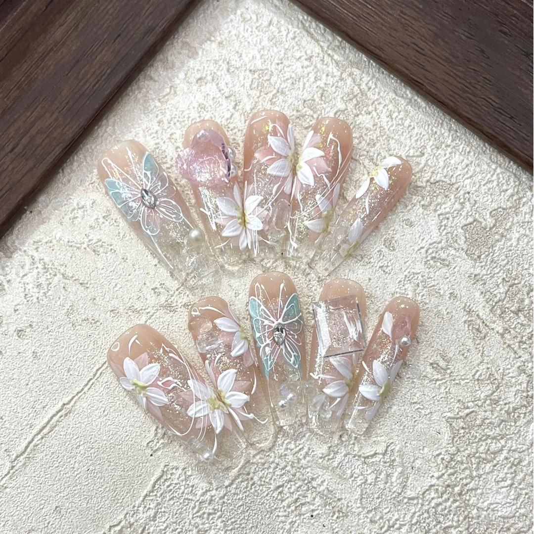 【蝶姬】Luck纯手工穿戴甲