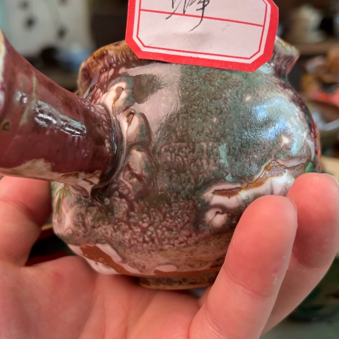 【闪购商品】杯滟***姐柴烧手工手绘陶瓷