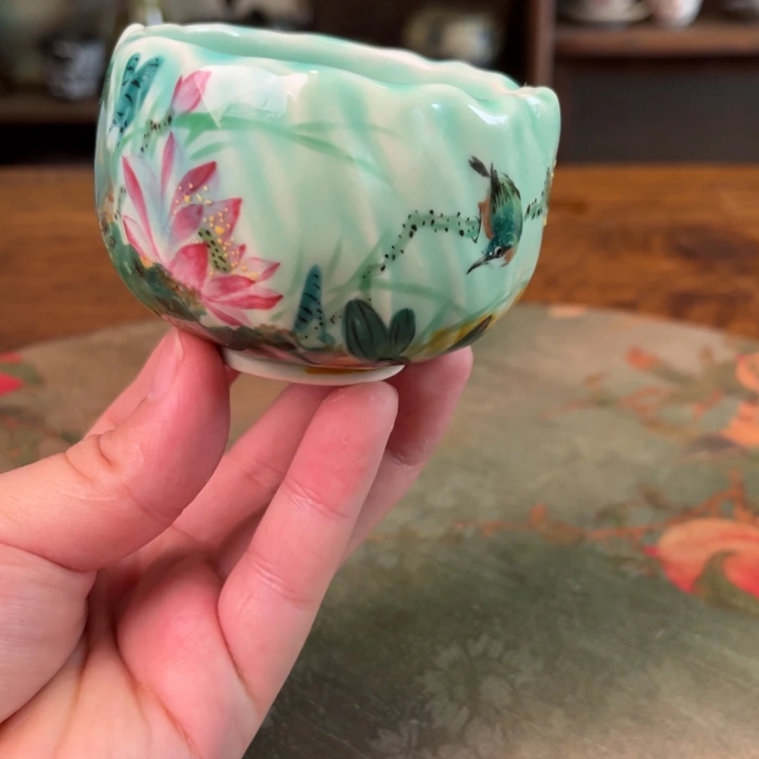 【闪购商品】杯柴烧手工手绘陶瓷