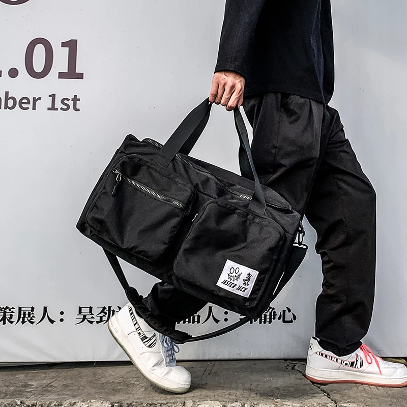 背包男士旅行包放衣服干湿分离健身包手提行李包袋出差轻便训练包