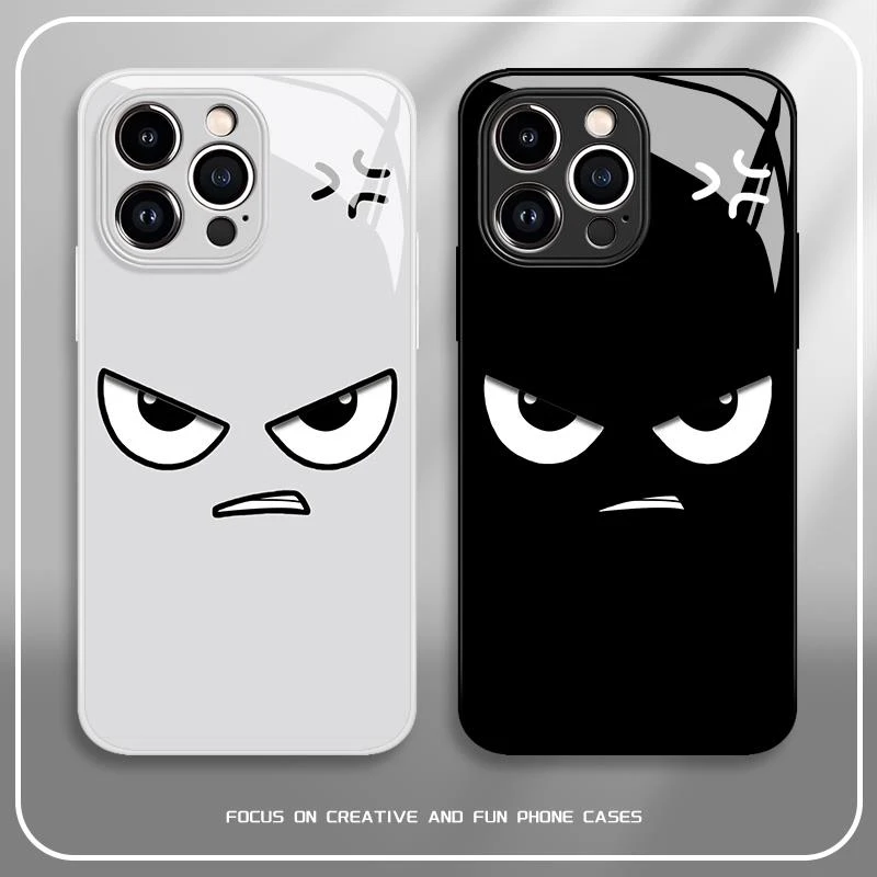 凶凶表情手机壳iQOO15趣味vivox100pro可爱neo9s简约8se玻璃vivo