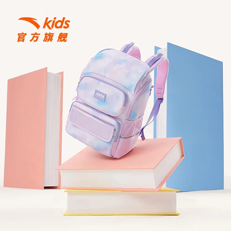 安踏儿童初中生书包雅丹风早秋套装秋冬百搭大学生书包A392338163