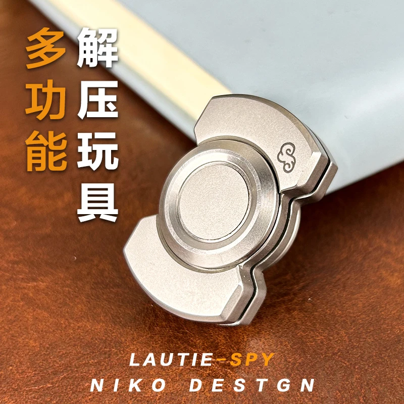 指尖陀螺啪啪币三体小方块edc解压减压指尖玩具手把件礼物