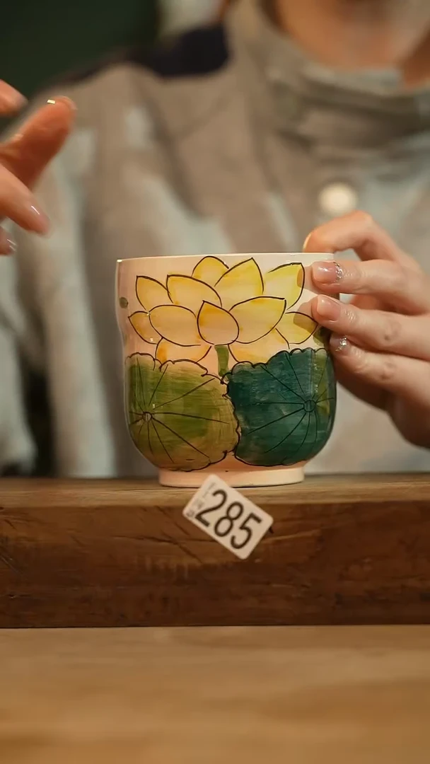 【闪购商品】瓷片可爱胖妞系列·大杯