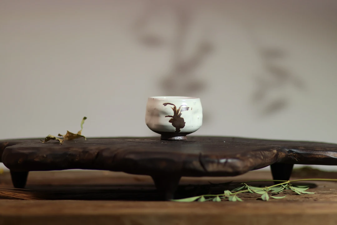 设计师款·粉引铁绘系列·大杯