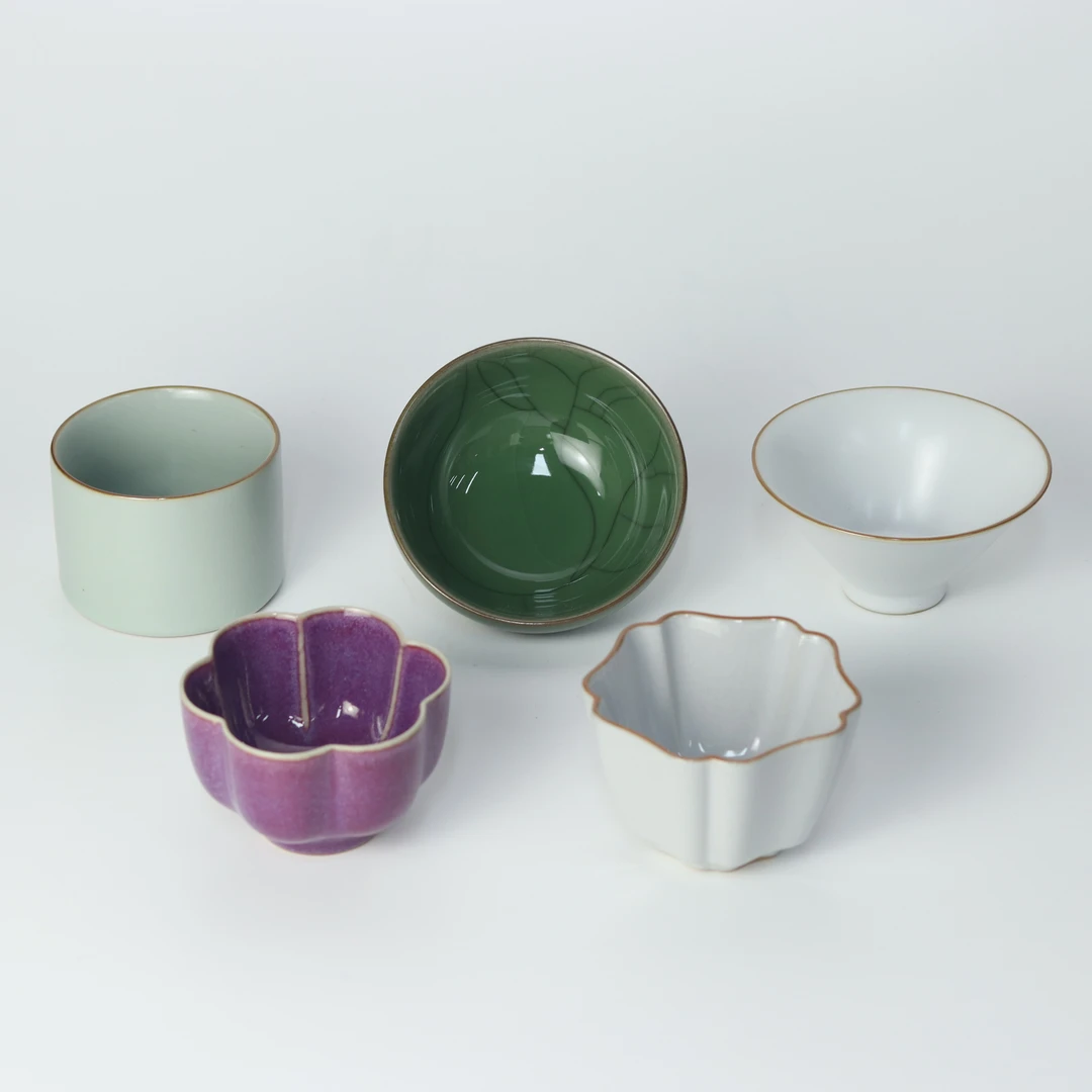 五大名窑主人杯 套装