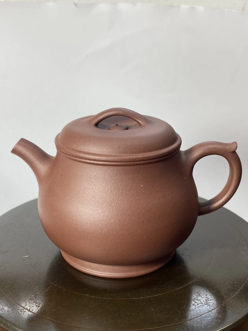 半手工原矿紫泥潘壶（光）